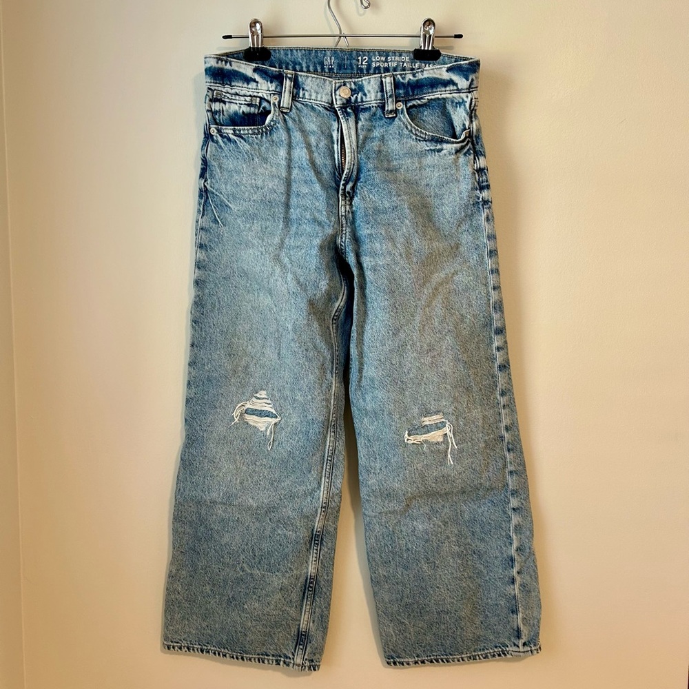 GAP Kids Low Stride Blue Denim Jeans